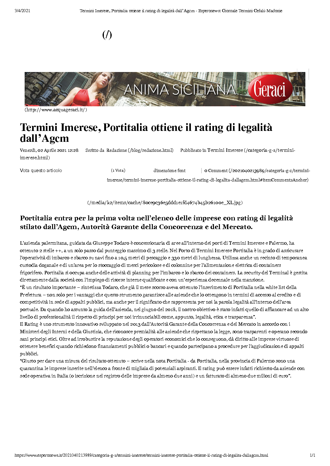 Termini-Imerese-Portitalia-ottiene-il-rating-di-legalità-dallAgcm-Esperonews_-Giornale-Termini-Cefalù-Madonie